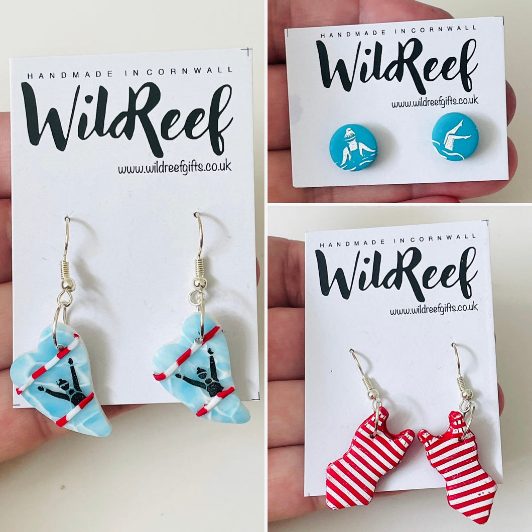 WILD SWIM Earrings £2 Clearance