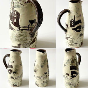 ‘Cornish Countryside’ Jug
