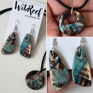 Terracotta Earrings & Pendant Sets