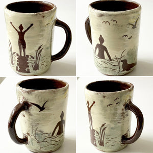 50% OFF ‘Wild Swim with Seal’ Mug