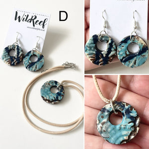 Terracotta Earrings & Pendant Sets