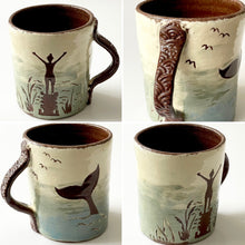 Load image into Gallery viewer, ‘Wild Swimmer’s Tail’ Mug
