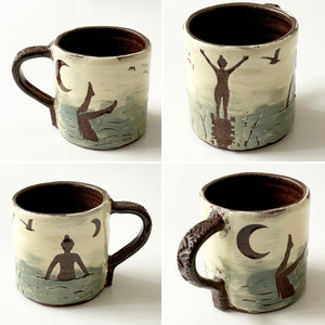 ‘Wild Swimmer Moonlight’ Mug